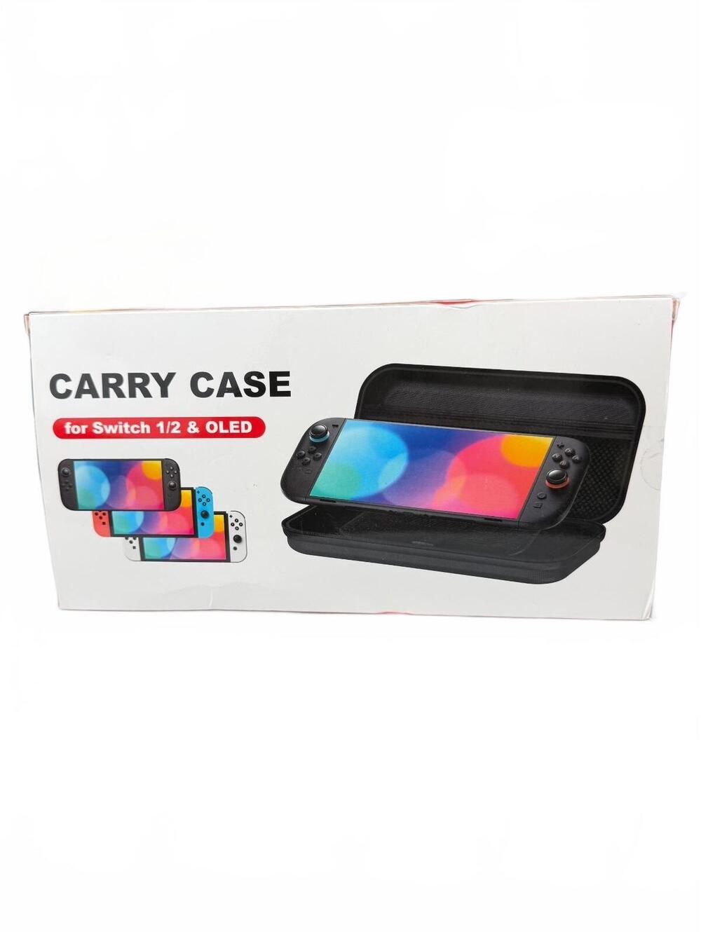 Carry Case for Nintendo Switch 2 Switch OLED Switch 1 Hard Travel Case White